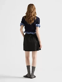 Re-nylon Miniskirt