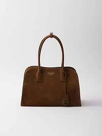 Medium Suede Tote Bag