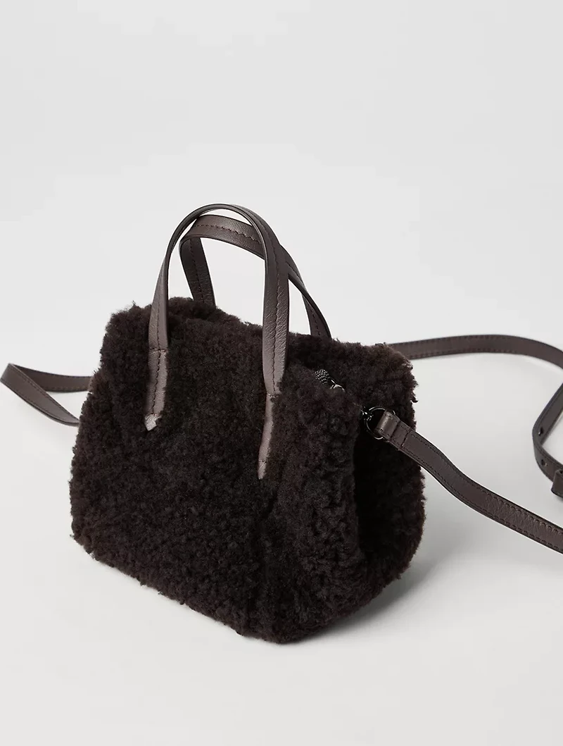 Shearling Bc Duo Mini Bag