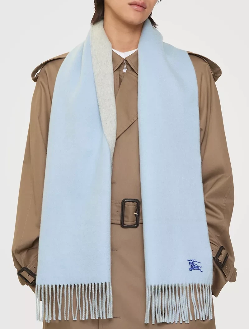 Reversible Cashmere Scarf