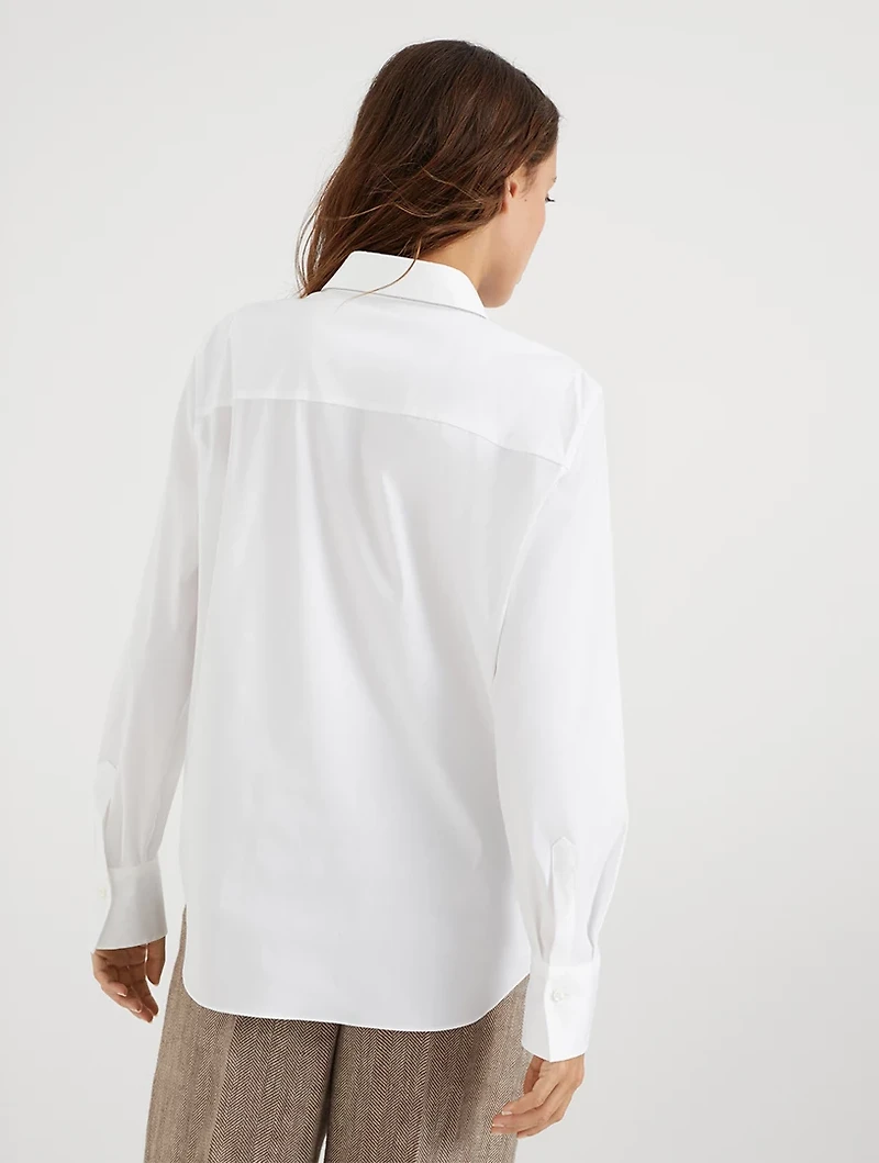 Stretch Poplin Shirt