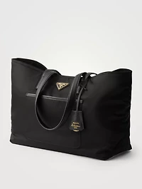 Prada Re-edition 1978 Medium Re-nylon And Saffiano Leather Tote Bag