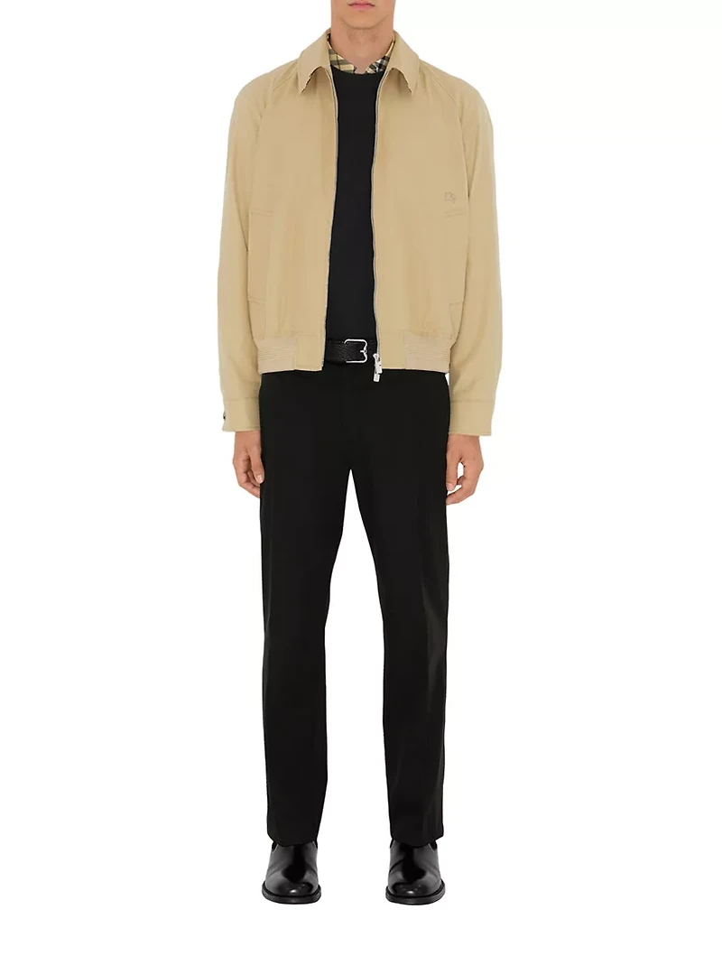 Gabardine Chester Harrington Jacket