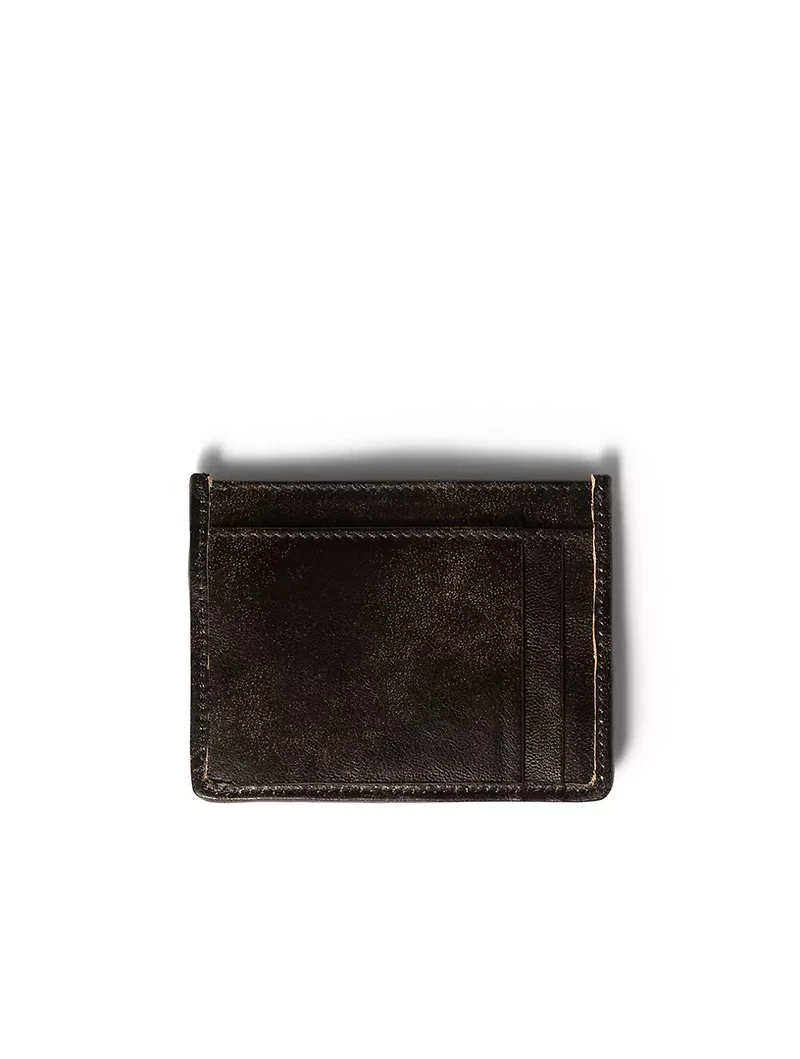 Matelassé Nappa Leather Card Holder