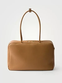 Large Leather Top-handle Bag