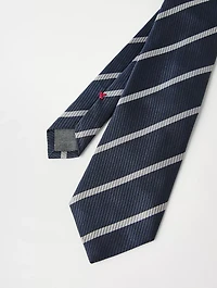 Striped Silk Necktie