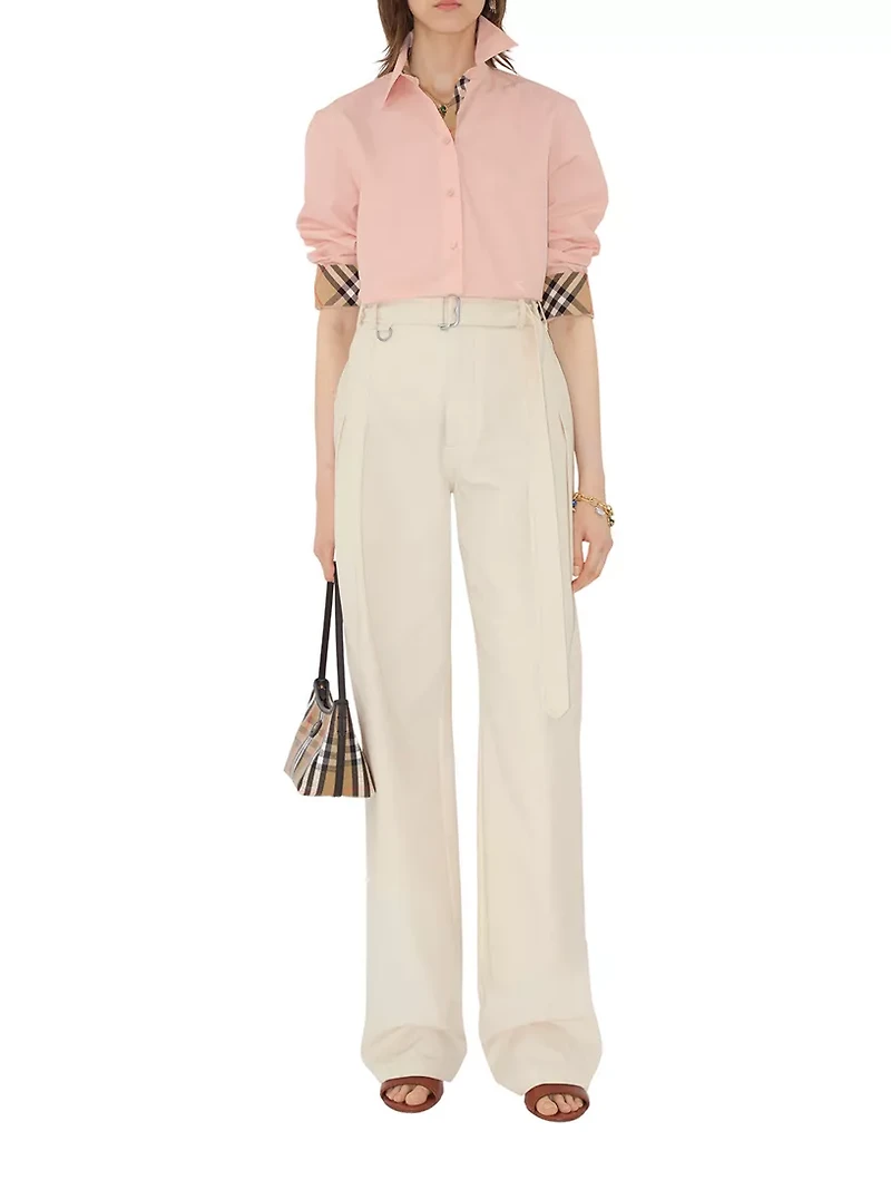 Regular Fit Cotton Poplin Shirt