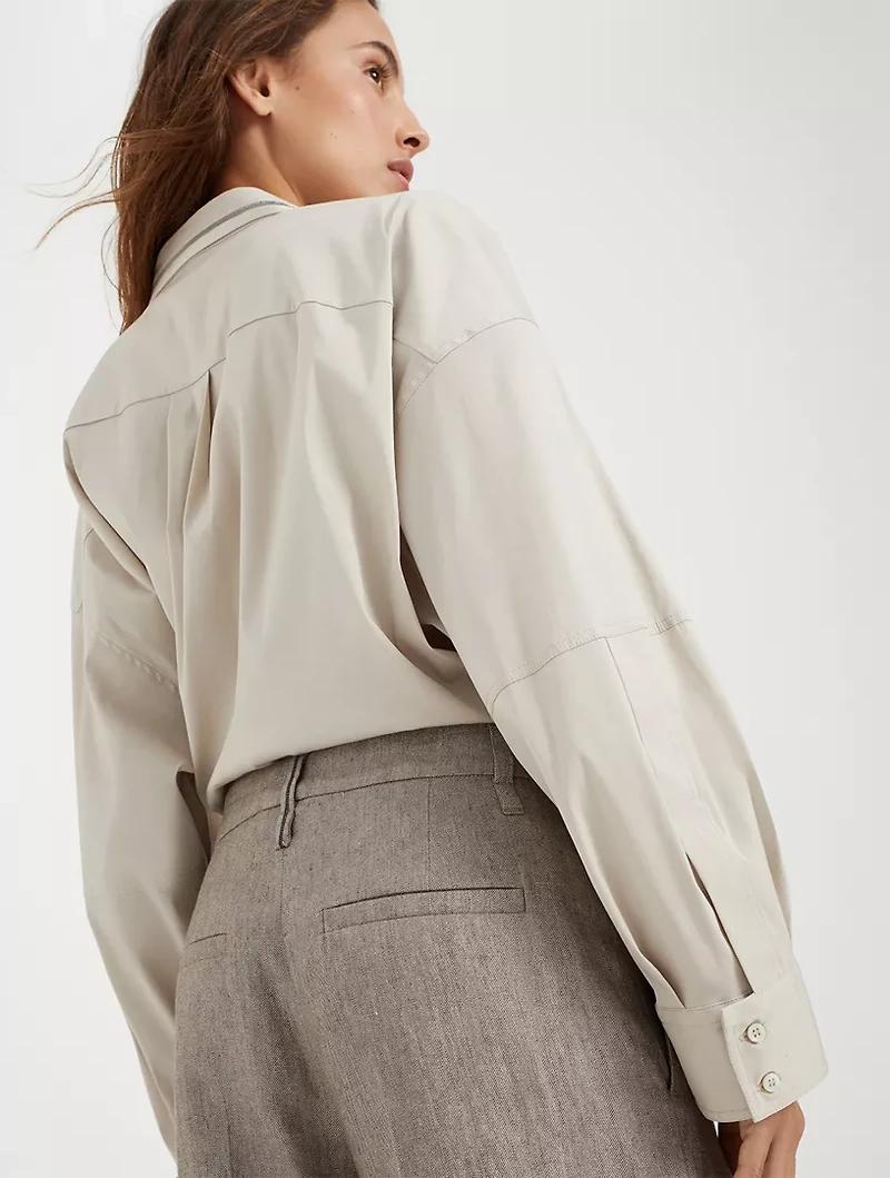 Loose Flared Trousers
