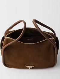 Prada Darling Suede Hand Bag