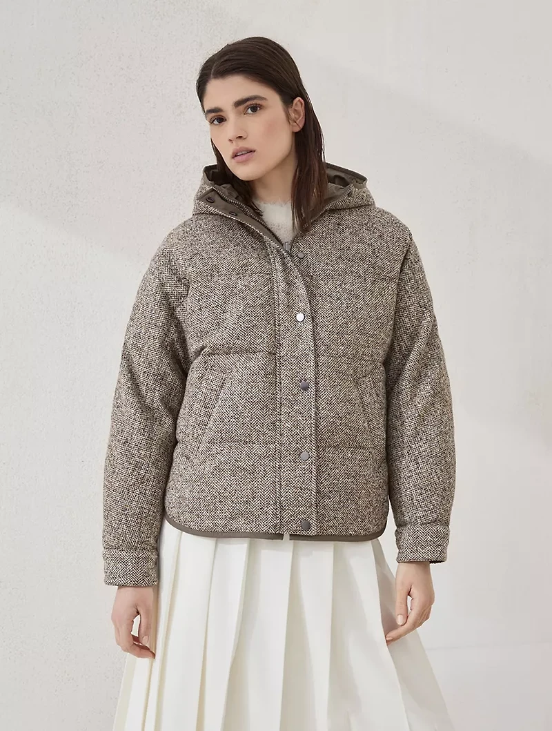 Chevron Down Jacket