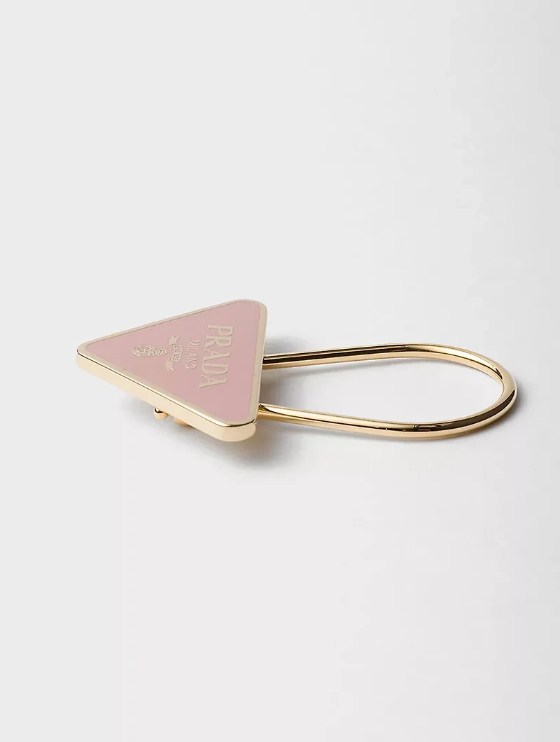 Enameled Metal Key Ring