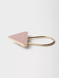 Enameled Metal Key Ring