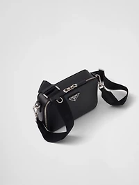 Small Saffiano Leather Prada Brique Bag