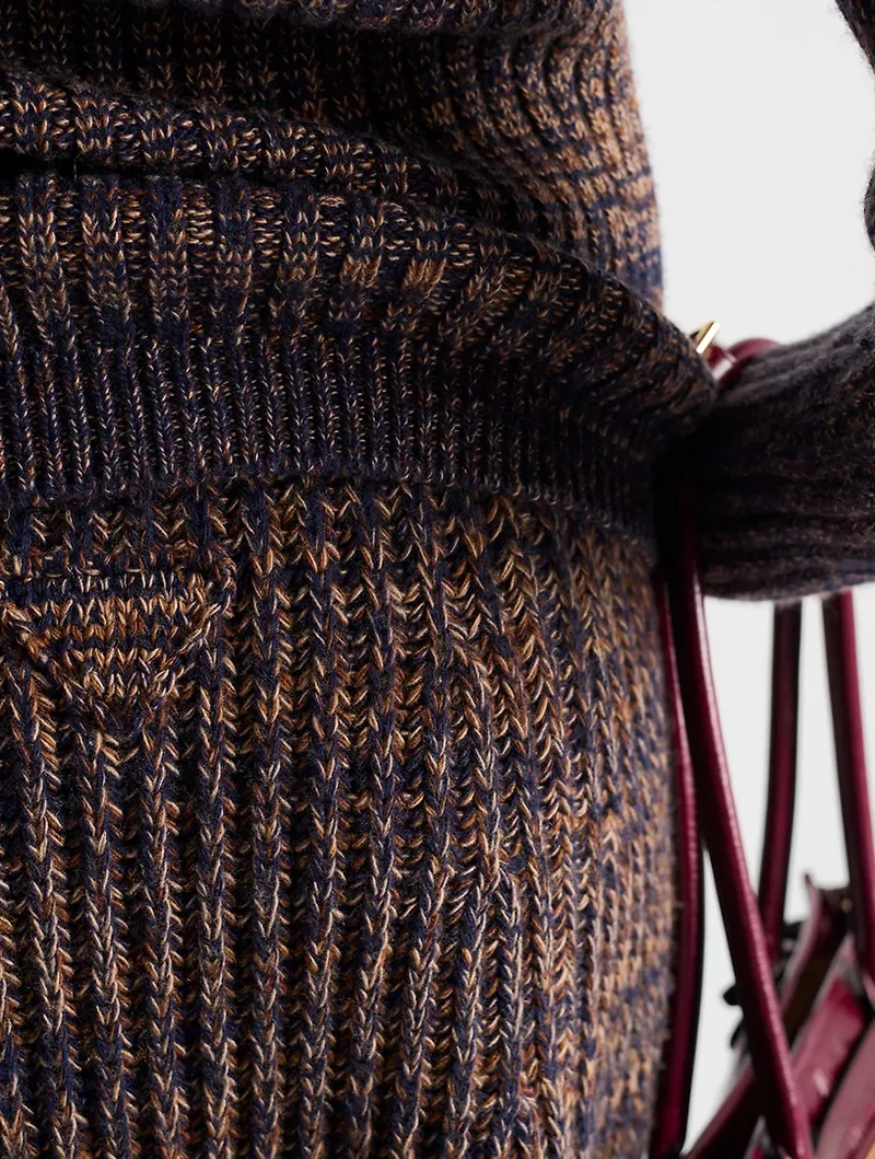 Wool And Cashmere Knit Skirt