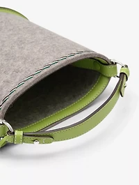 Pin Mini Bucket Felt Supple Calf