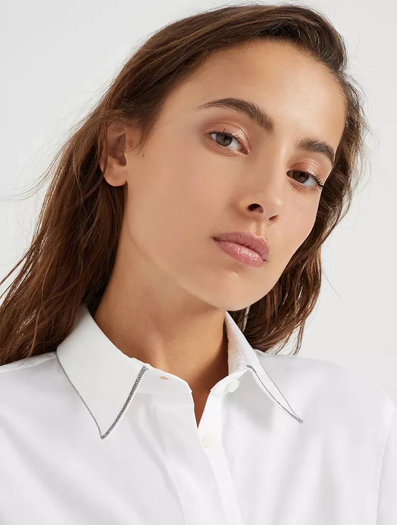 Stretch Poplin Shirt