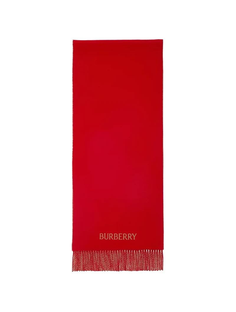Reversible Ekd Cashmere Scarf