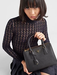 Medium Prada Galleria Saffiano Leather Bag