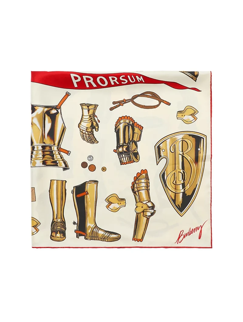 Knight Armour​ Silk Scarf
