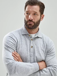 Polo-style Sweater