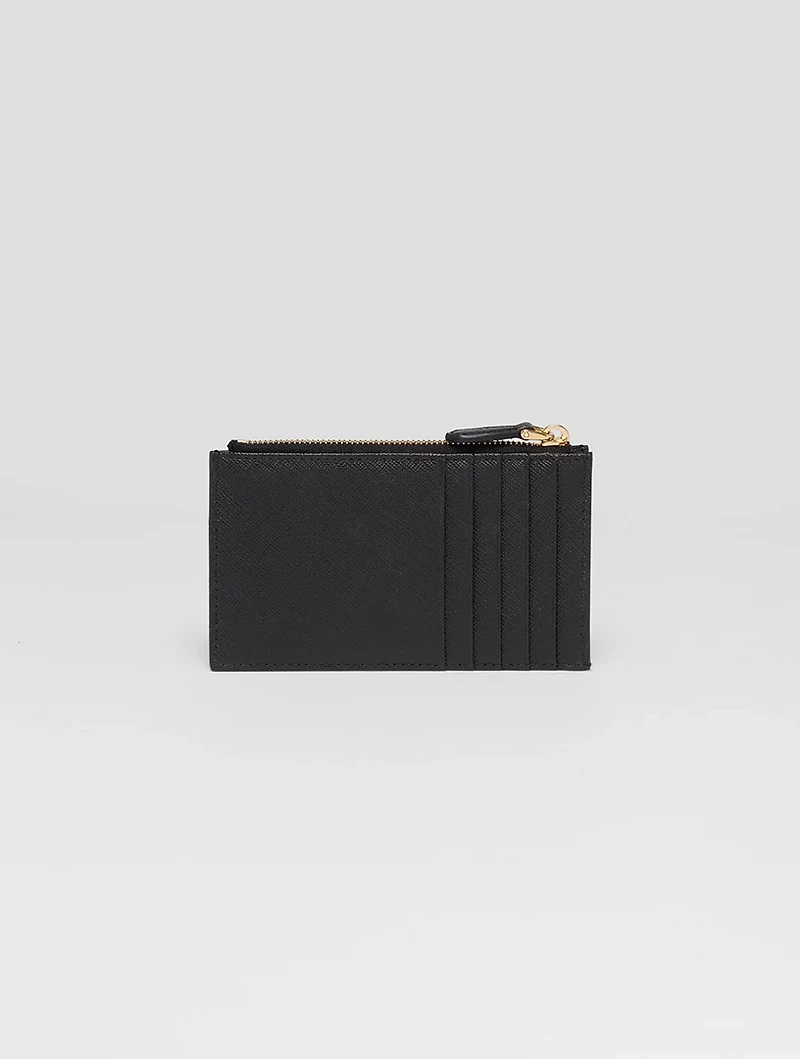 Saffiano Leather Card Holder