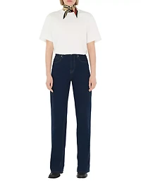 Skinny Montage Silk Scarf