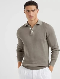 Polo-style Sweater
