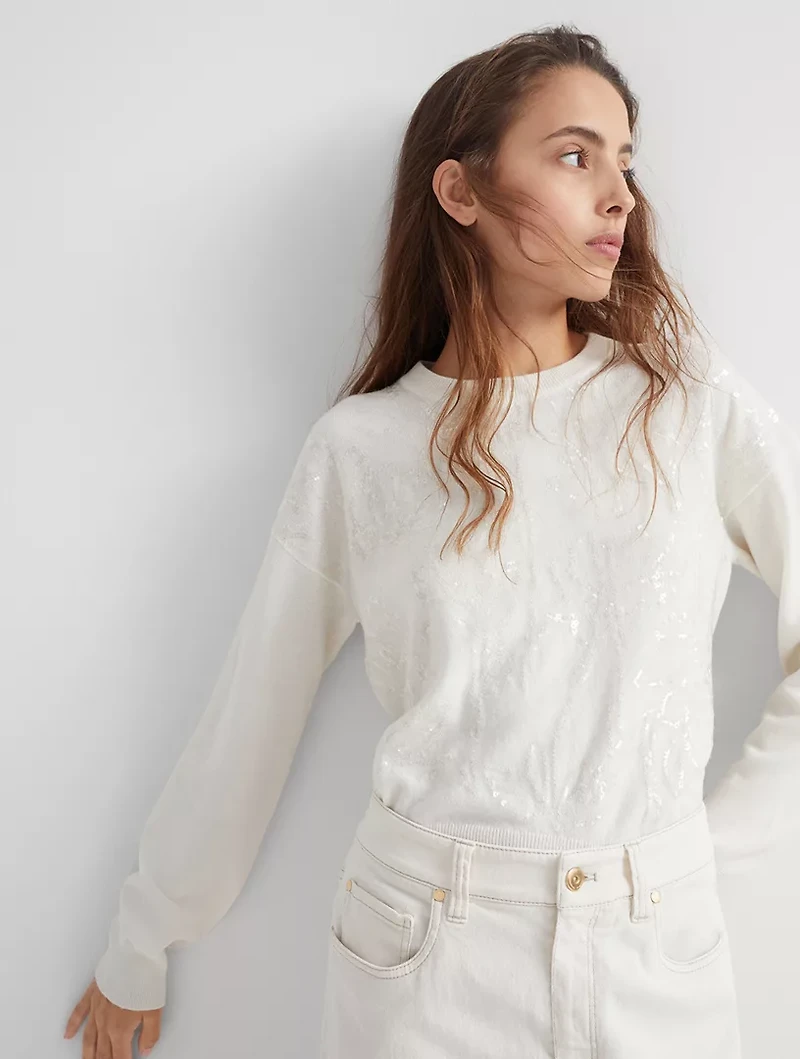 Sweater With Embroidery