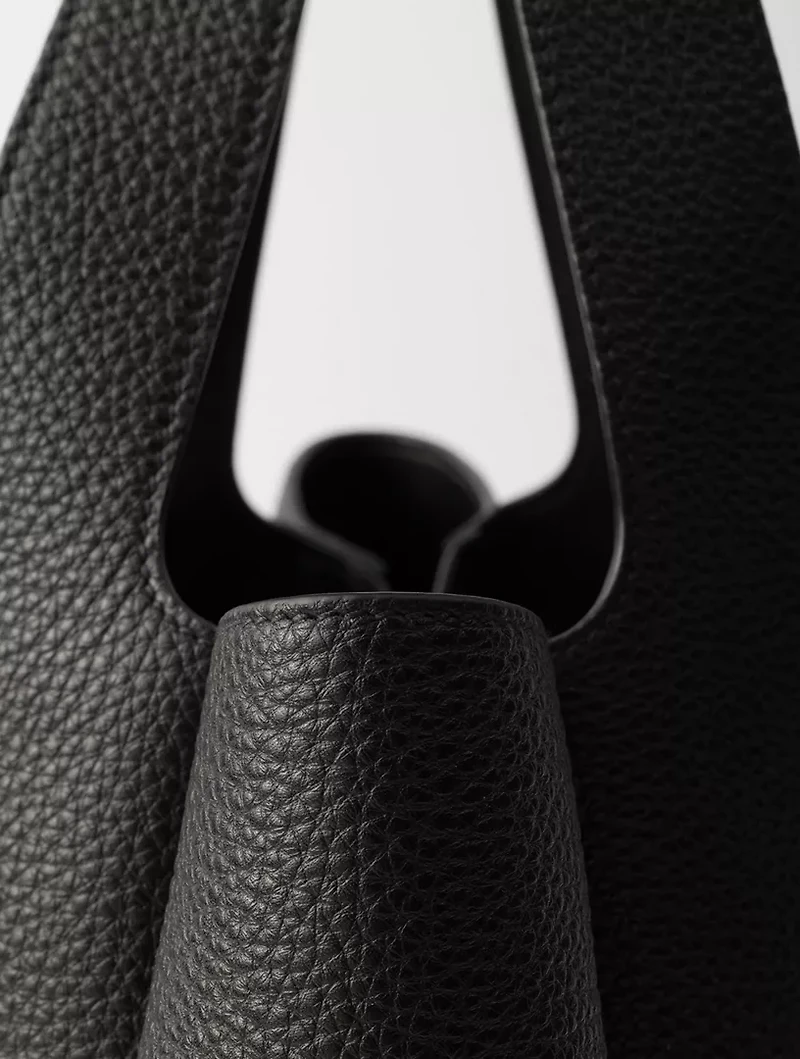 Small Leather Tote Bag