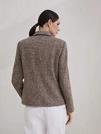 Mélange Diagonal Blazer