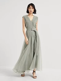 Crispy Silk Dress