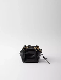 Prada Dangle Leather Top-handle Mini-bag