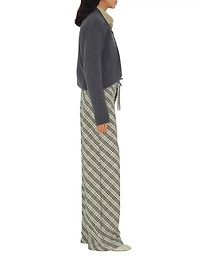Check Cotton Pyjama Trousers