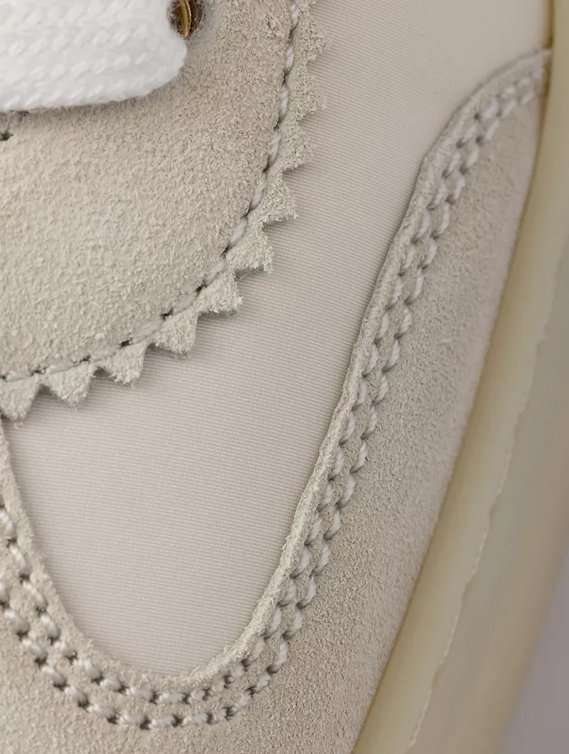 Downtown Bold Nylon And Suede Sneakers
