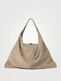 Suede Hobo Swing Bag