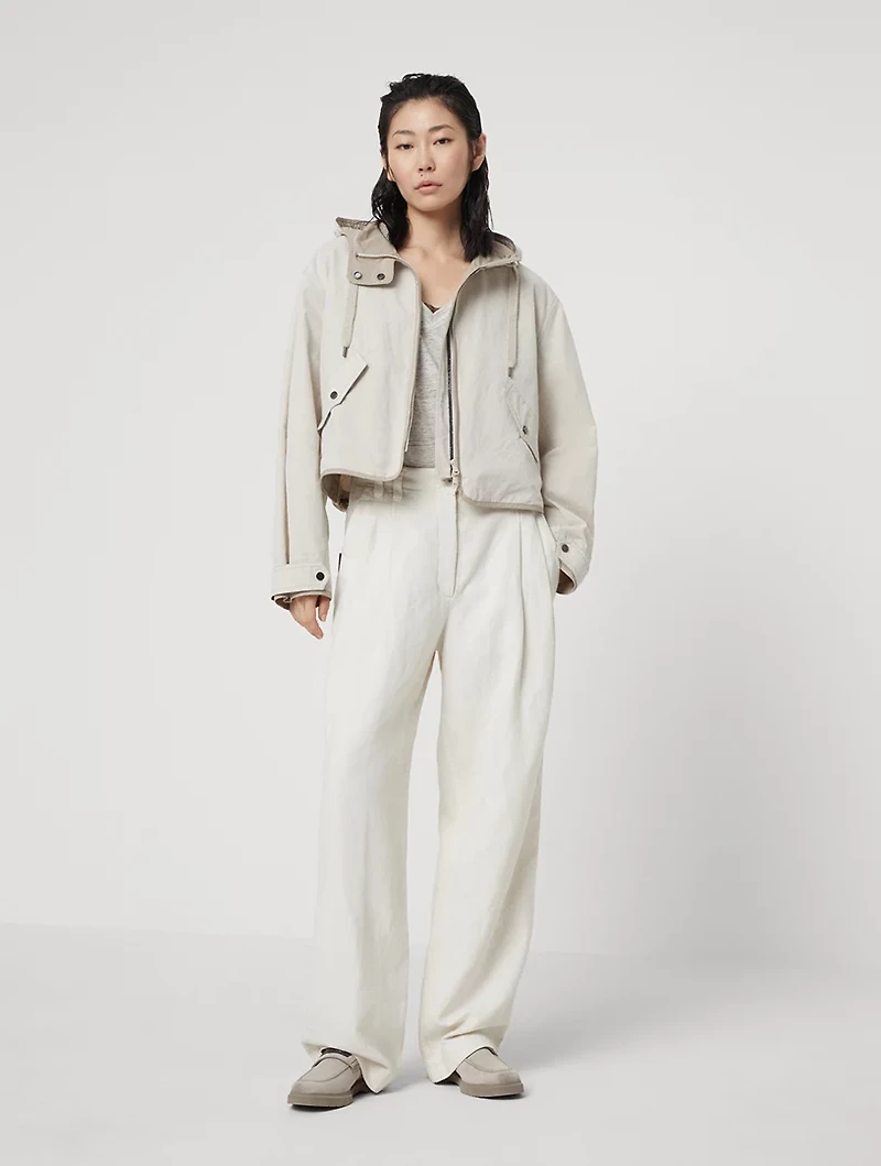 Linen And Silk T-shirt
