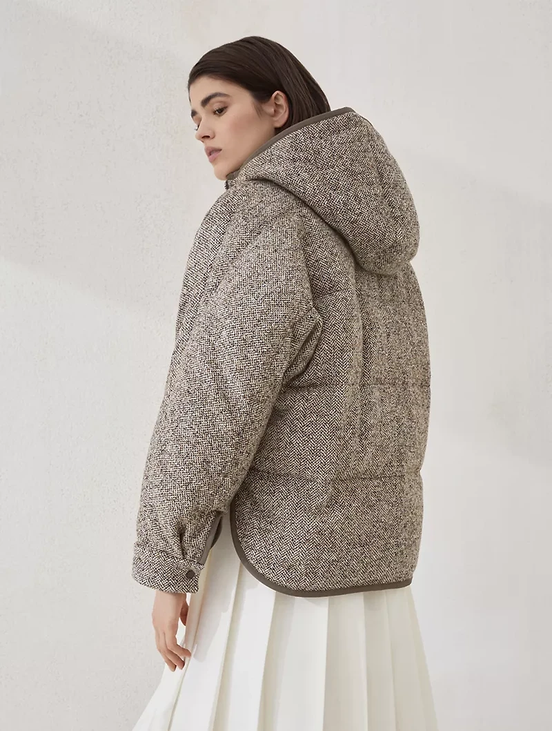 Chevron Down Jacket