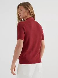 Wide Rib Polo