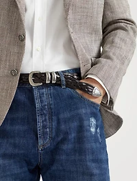 Belt With Detailed Buckle