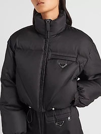Re-nylon Gabardine Down Jacket