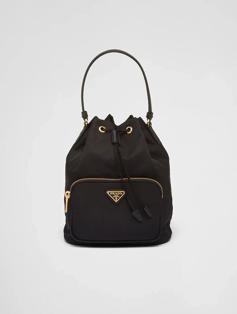 Prada Duet Re-nylon Bucket Bag