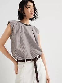 Poplin Top