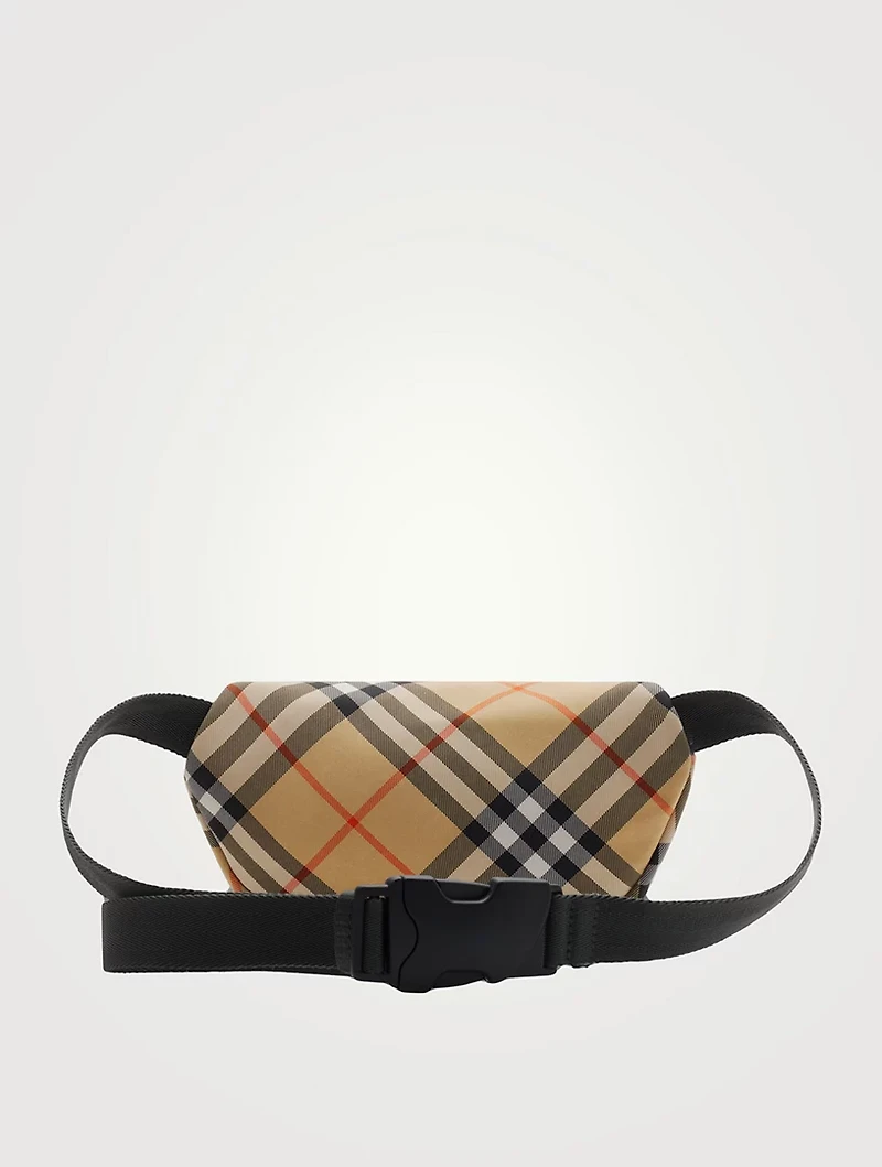 Small Check Belt Bag