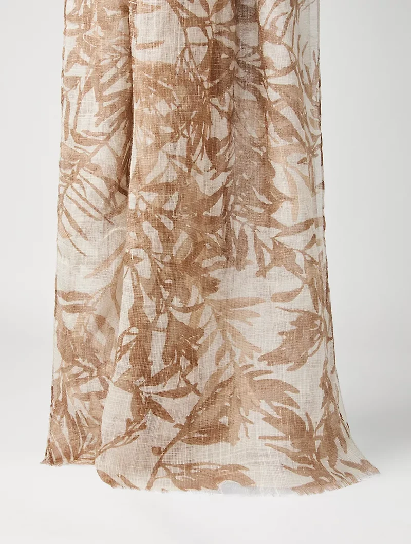 Herbarium Print Scarf