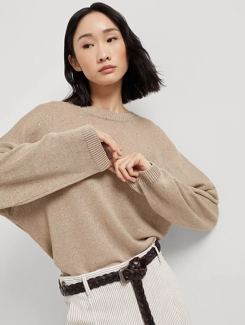 Sweater With Monili