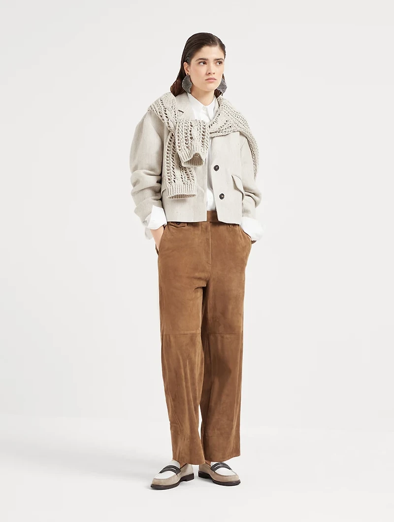 Jute And Cotton Sweater