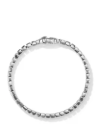 Spiritual Beads Cushion Bracelet Sterling Silver