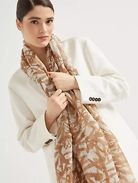 Herbarium Print Scarf