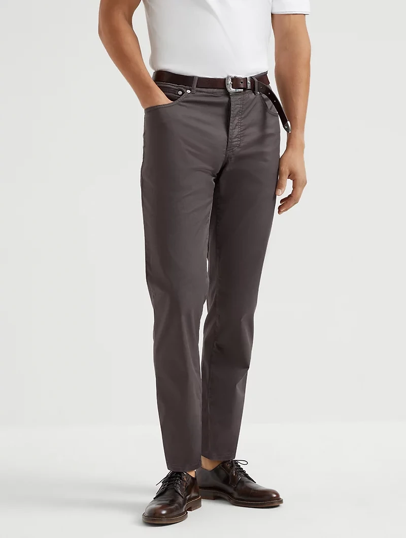 Gabardine Trousers