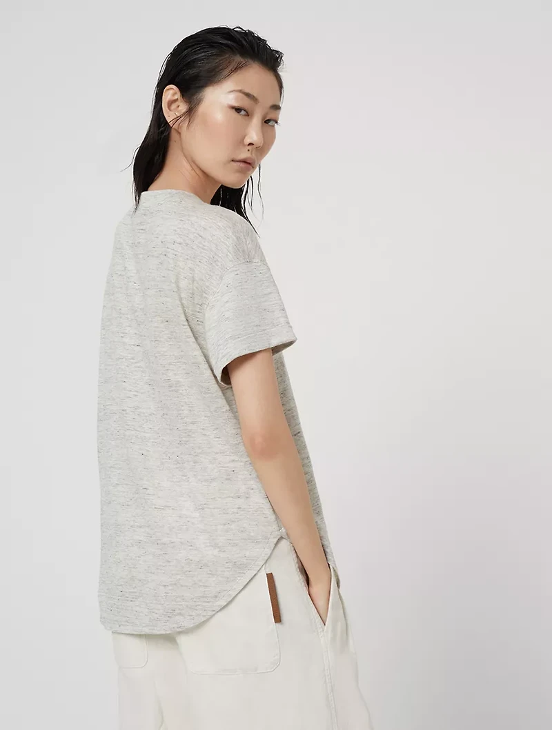 Linen And Silk T-shirt